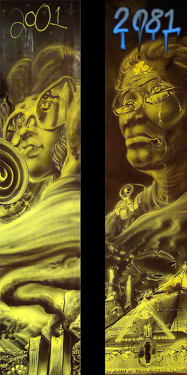 Problem, Reaction, Solution by Power Dude of Dudes Tattoos