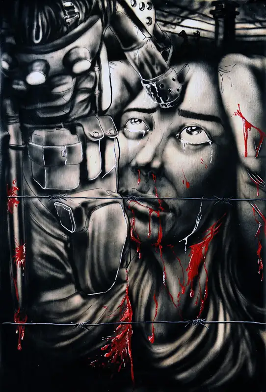 The Final Gaze by Power Dude of Dudes Tattoos