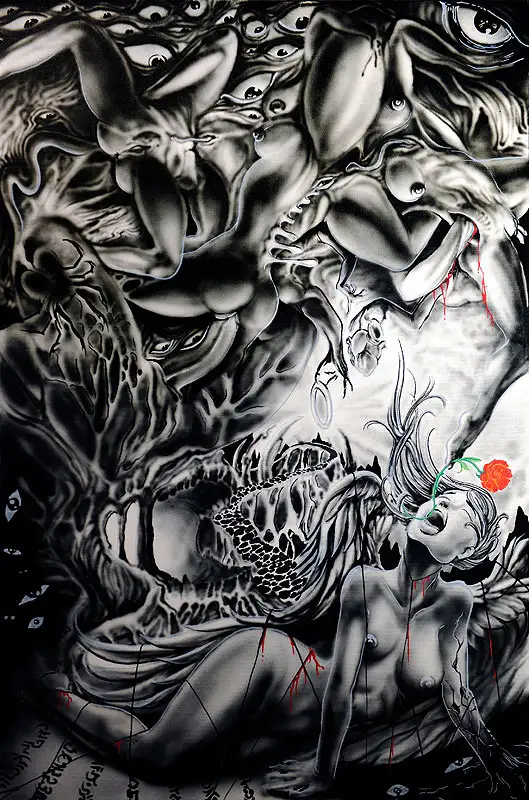 Sin and Release by Power Dude of Dudes Tattoos