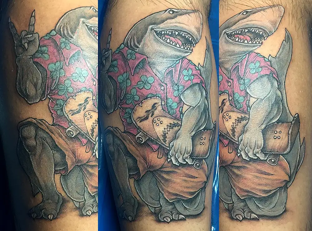 cyber sigil cybersigilism tattoo chest