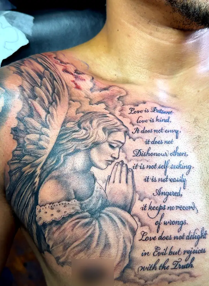 poseidon forearm tattoo