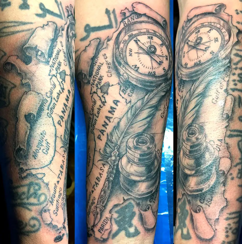 Marvel Wolverine hand tattoo