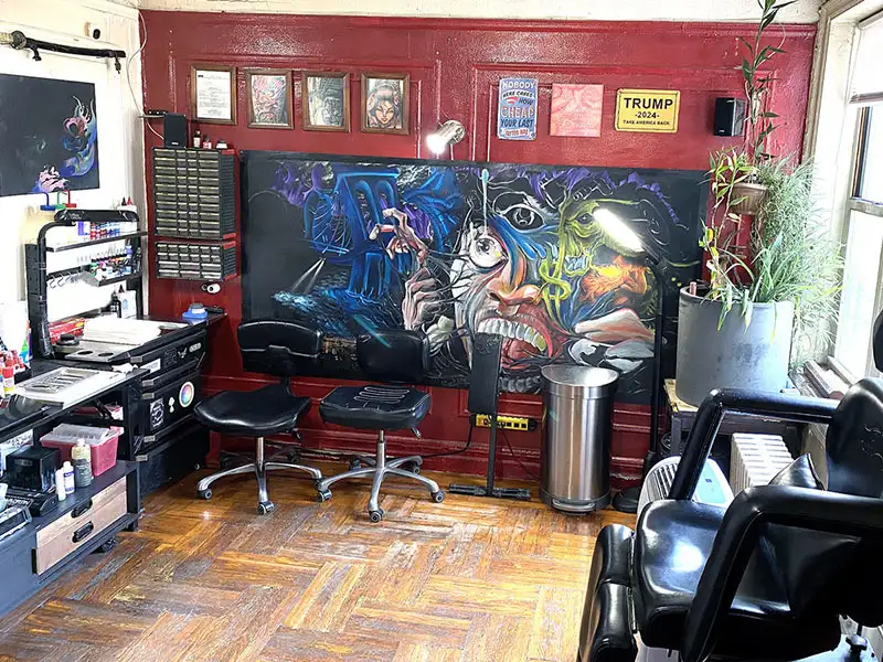 Dudes Tattoos - Shop View 3 - Custom Tattoos - Bronx NY 10467